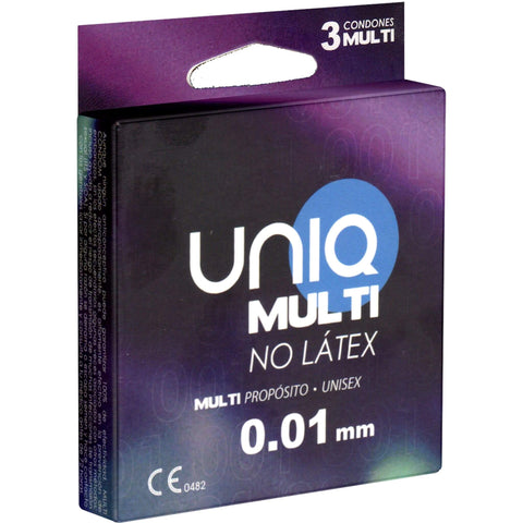 UNIQ Multi Unisex-kondomi, 3 kpl